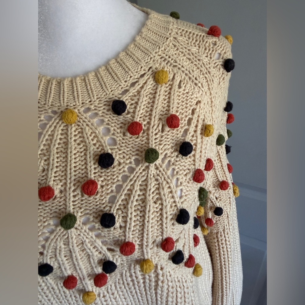 THE GREAT Pom-Pom Knit Sweater - Picture 7 of 10